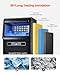 VEVOR Commercial Ice Maker Machine, 80lbs/24H Ice Maker Machine with 12lbs Storage Capacity, 36 Ice Cubes in 15 Minutes, LED Digital Display Freestanding Self-Cleaning for Bar Office Restaurant