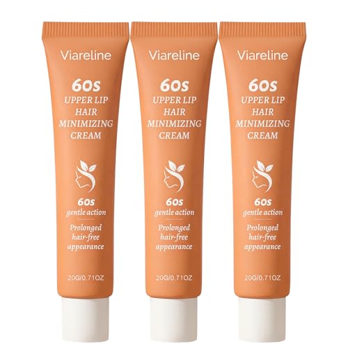 Joy Facial Hair Remover Joy Cream Facial Hair Removal for Women 60s Upper Lip Hair Removal Cream for Body Face Lips (3PCS)