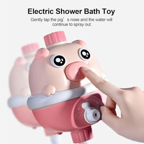 Douche bain bébé électrique pour calmer la peur de l'eau avec jet 360°