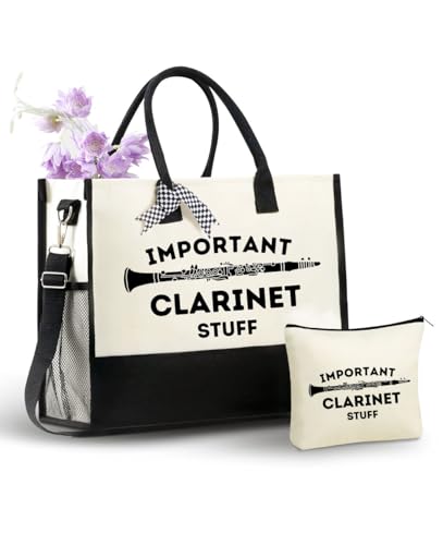 Bolsa Tote para clarinetistas con cierre y correa miniatura 1