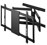 Ultradünnes Profil XXL TV Halterung Ultra Slim Titan bis 85\