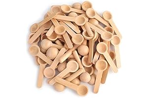 Tebery Wooden Spoons for Bath Salts
