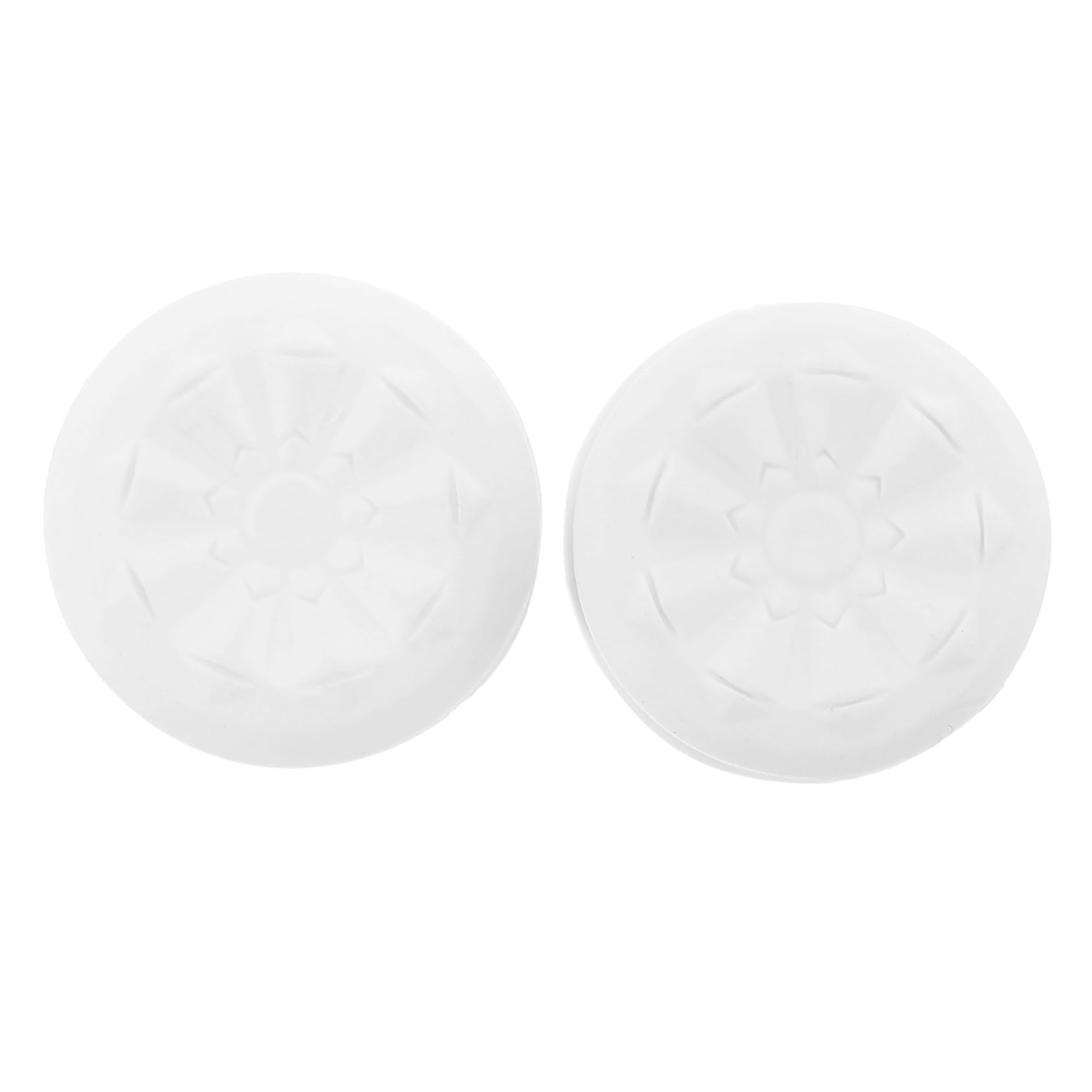 2 Pezzi Ps4ps5 Rocker cap Joystick Controller Thumb Grip Stick Cover Pulsante in Silicone Console di Gioco Bianco