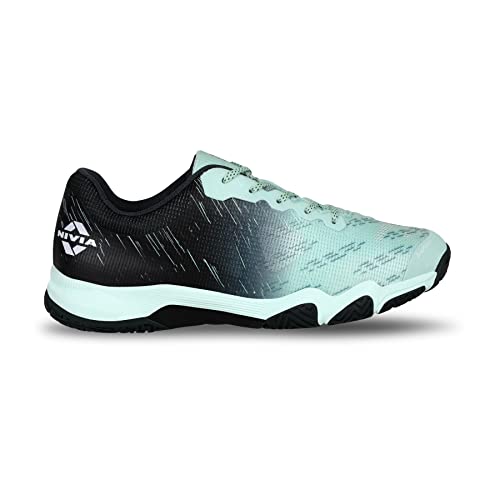 Image of Nivia Verdict 2.0 Badminton Shoe for Men, Breathable Mesh with TPU Fusion Technology Upper, Non-Marking Sole, Ideal for Badminton, Volleyball, Squash, and Table Tennis