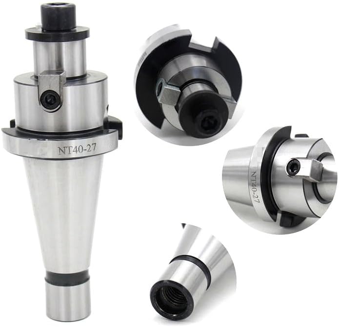 1pc NT40 FMB Series Tool Holder FMB22 FMB27 FMB32 FMB40 for Milling Cutter Head 300r 400r EMR Mfh Exn Milling Cutter Head 50/63(NT40-FMB27-M16)
