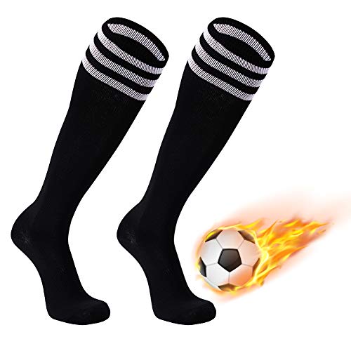 Baseball Socks, FOOTPLUS Mens Womens Boys Girls Knee High School Uniform Team Athletic