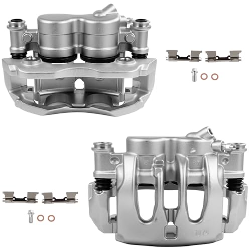 Image of SCITOO 18B5063 18B5062 Front Left & Right Disc Brake Calipers Assembly w /Bracket for Dodge for Sprinter 2500,for Freightliner for Sprinter 2500,for Mercedes-Benz for Sprinter /for Sprinter 2500