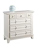 Home Styles 5182-41 Arts and Crafts Four Drawer Chest, White Finish