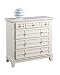 Home Styles 5182-41 Arts and Crafts Four Drawer Chest, White Finish