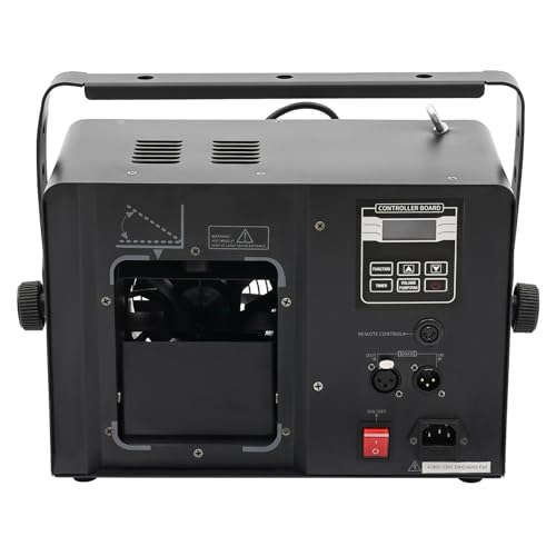 PROYONGOO 1500W Mini Fog Machine, Haze Machine with Remote Control, Portable Fogger for Indoor Outdoor Parties Stage Effect Wedding Halloween