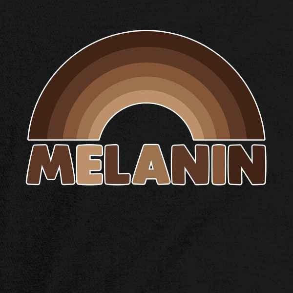 Melanin Rainbow Black History Pride Infant Bodysuit Black 12M