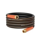 Giraffe Tools Garden Hose 25ft x 3/4', Heavy Duty Water Hose, Flexible, Hybrid Lightweight Hose, Male to Female Fittings, Burst 600 PSI