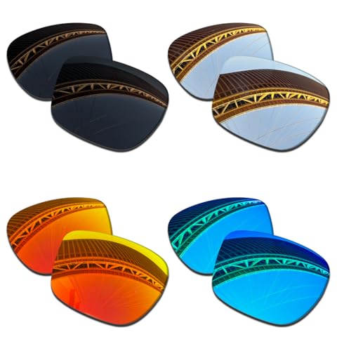 Image of 1.5MM Polarized Replacement Lenses for Oakley Sliver OO9262 57mm Sunglasses, Anti-Scratch | Perfectly Fit