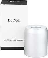 Vista 1 de DEDGE Soporte de seguridad para maquinilla de afeitar plateado mate, soporte de doble filo, soporte de afeitadora de seguridad para accesorio