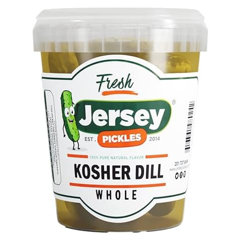 Jersey Pickles Kosher Dill Whole Quart Cover