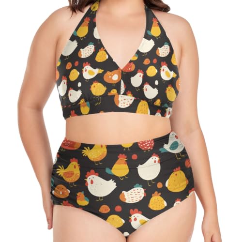 Maillot de bain deux pièces pour vos escapades à la plage d'été Curvy