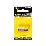 Exell Battery EB-23A 12V Alkaline Battery – Replaces V23GA, A23, 23AE, MN21, L1028, GP23A, EL12, 8LR932, MS21, VR22
