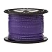 26 AWG Gauge UL1061 Stranded Hook Up Wire, 300V, 0.039" Diameter, Violet, 250 ft Length