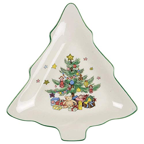 NIKKO Happy Holidays 1 Part Small Tree Shaped Dish