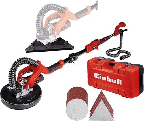 Einhell Lijadora de pared, 750 W, diámetro 225 mm, plato de lija ...