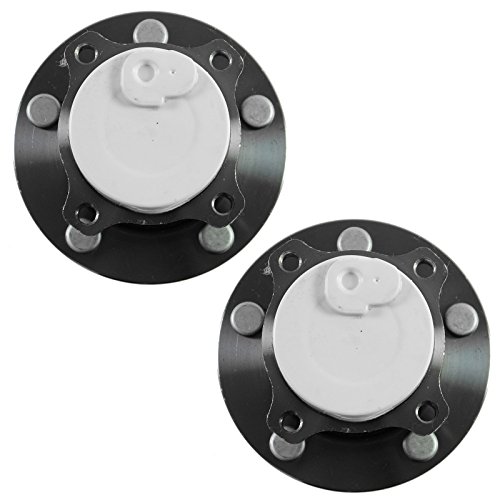 Image of TRQ Rear Left and Right Wheel Bearing and Hub Assembly Set 2 Piece