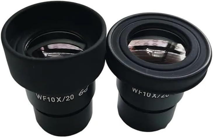 Miniatura 3 de Kit de accesorios para microscopio negro estéreo ocular ocular de goma para diapositivas de microscopio trinocular binocular microscopio