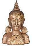 BUDDHA FENG SHUI HOUSE - Pelo Buddha statuetta busto buddhakopf scultura yoga decorazione feng shui statua testa cw624 Palazzo esclusivo