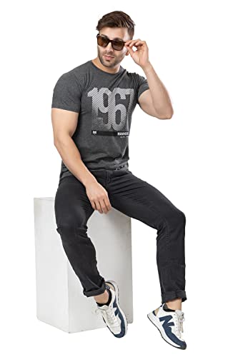 Image of ManHood Cotton Regular Fit Printed Half Sleeve T Shirt for Men Combo Pack of - 3 PCCOMBO01