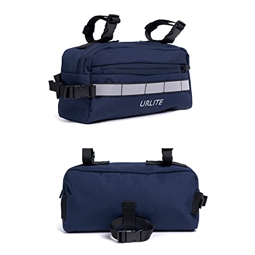 Urlite Handlebar Bag With Cross-Body Strap Front Frame Storage Bag Waterproof Large-Capacity Front Pack For Road Bike, Mtb Mountain Bike #TOP4