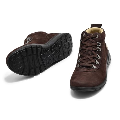 Image of Woodland Nubuk Dslmld Men Rb Brown Boots with Elegant Design | Stylish & Comfortable Footwear | Ideal for Gifts, Casual Outings