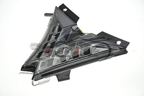 Feu arrière LED intégré fumé pour Aprilia RSV4 et Tuono V4 de 2010 à 2017
