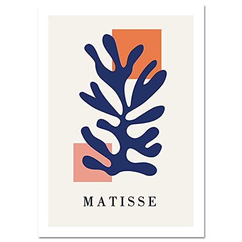 Art mural minimaliste impression Matisse abstrait triptyque 50x70cm - 4