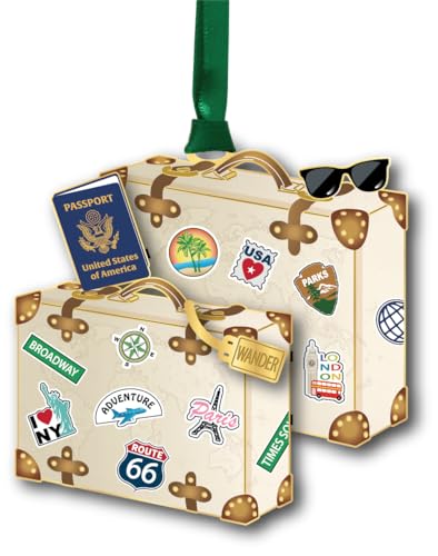 Décoration Wanderlust Beacon Design, le cadeau multicolore parfait de 7,2 cm