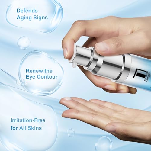 Dongyu Caffeine Eye Cream For Wrinkles: Eye Cream Anti Aging For Dark Circles Puffiness Daily Skincare Women Men thumb #3