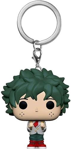 Miniatura 2 de Funko Pop! Llavero My Hero Academia - Deku en uniforme escolar, multicolor, 2 pulgadas