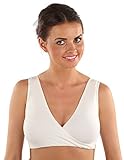 VEAMI Nursing Sleep Bra-Silk White-Small