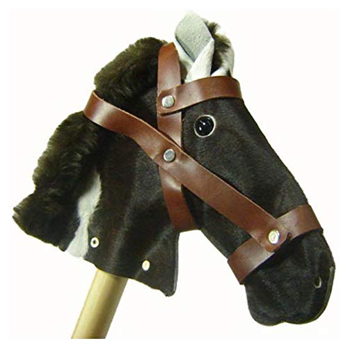 Cavalo de Pau em Madeira - 90 cm de Altura - 100% Artesanal