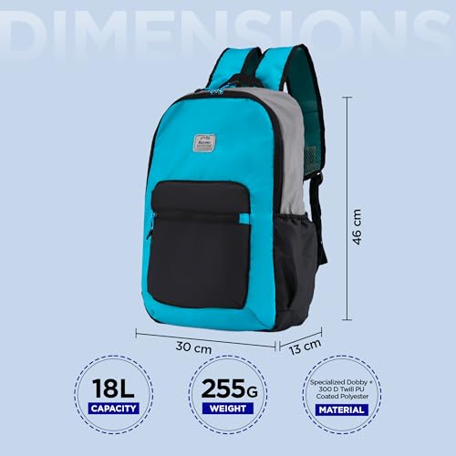 Image of HARISSONS Drifter Foldable Daypack | 18L | Ultra-Lightweight & Packable | PU-Coated Polyester | Travel, Day Trips & Daily Use