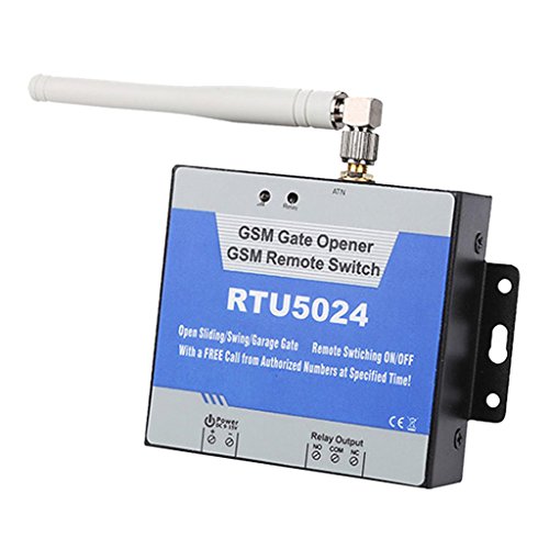 Preisvergleich Produktbild PETSOLA RTU5015 Automatischer GSM Toröffner Mit Fernzugriffssteuerung 2G / WiFi