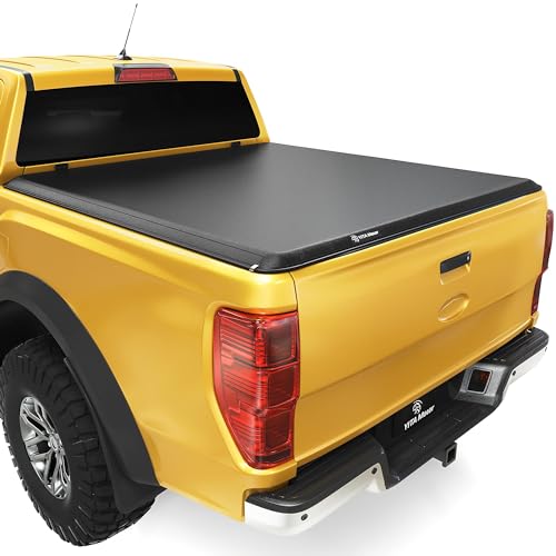 Image of YITAMOTOR Truck Tonneau Covers Soft Roll Up Compatible with 2019 2020 2021 2022 2023 2024 Ford Ranger 5' (61 inch) Bed