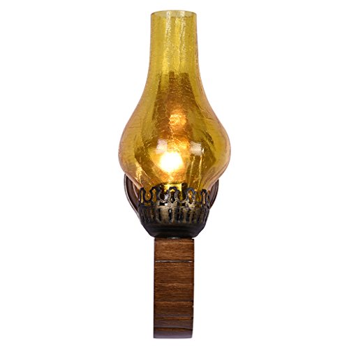 Preisvergleich Produktbild Wandleuchte Wandleuchte Einfache moderne Kunst Lampe Kreative Massivholz Wohnzimmer Schlafzimmer Lichter Retro Aisle Balkon Wandleuchte