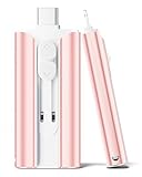 MFi Certified 256GB Flash Drive for iPhone Thumb Drive, USB Memory Stick iPhone Flash Drive Photo Stick for Photos Videos, High Speed External Storage Jump Drive for iPhone/iPad/Android/PC(Rose Pink)