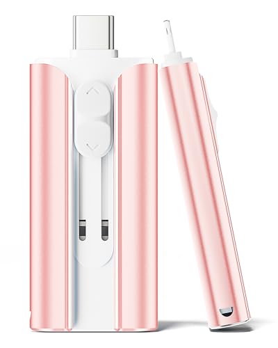 MFi Certified 256GB Flash Drive for iPhone Thumb Drive, 3 in 1 USB Type C Memory Stick iPhone Flash Drive Photo Stick, High Speed External Storage Jump Drive for iPhone/iPad/Android/PC (Light Pink)