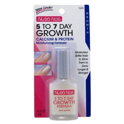 Buy Nutranail 5 To 7 Day Growth Calcium Protein 0.45oz (2 Pack) Online