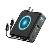 Sanag Portable Charger Power Bank Fast Charging Wireless USB C Wall Charger 10000 mAh for Cell Phone