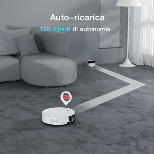 6 Panni Lavabili Per Robot Aspirapolvere OKP K7 / K8 – Panno Mop In Microfibra Riutilizzabile – Accessori Ricambio Pulizia Pavimenti - 4