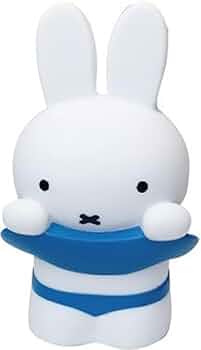 Amazon.co.jp: ハシートップイン 貯金箱 ミッフィー 全長15cm ブルー