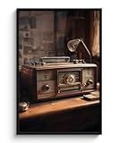 MuchoWow© Bilder mit Rahmen 80x120 cm Poster 