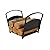 Fireplace Log Holder Folding Firewood Rack,Stacking Rack,Storage Rack for Firewood, Indoor, Outdoor,Heavy Duty Steel