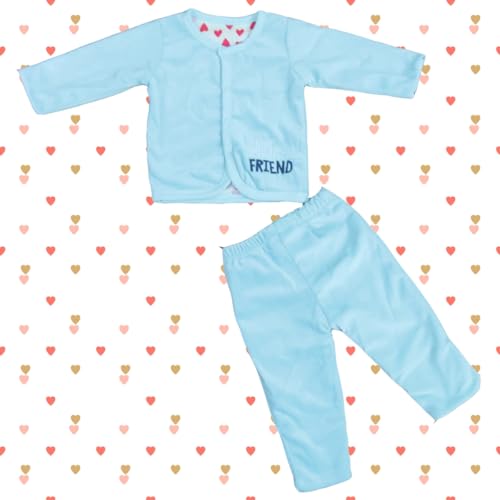 Image of REVOLTEK Baby Long Sleeve Winter swetashirt hoodie coat warm pants Dress snowsuit Sleep Suit for Boys and Girls Pack of1